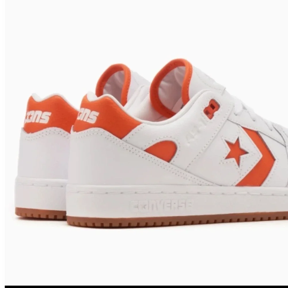 Converse AS-1 Pro Ox White Orange Alexis Sablone Skate Shoes Low Top‎ Men 11